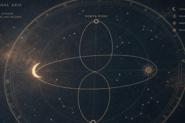 Noordelijke maansknoop uitgelegd: waar wordt deze in astrologie mee verbonden?